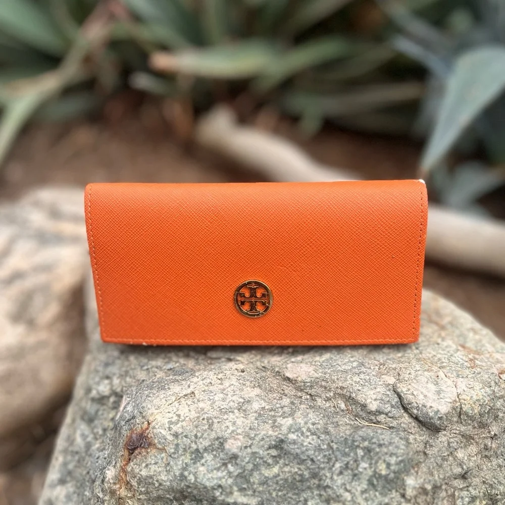 TORY BURCH | EMPTY Orange Sunglasses Case